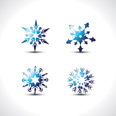 free vector Special snowflake vector
